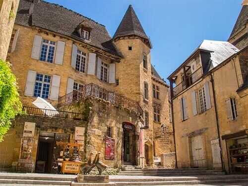 Ville de Sarlat la Caneda, Dordogne